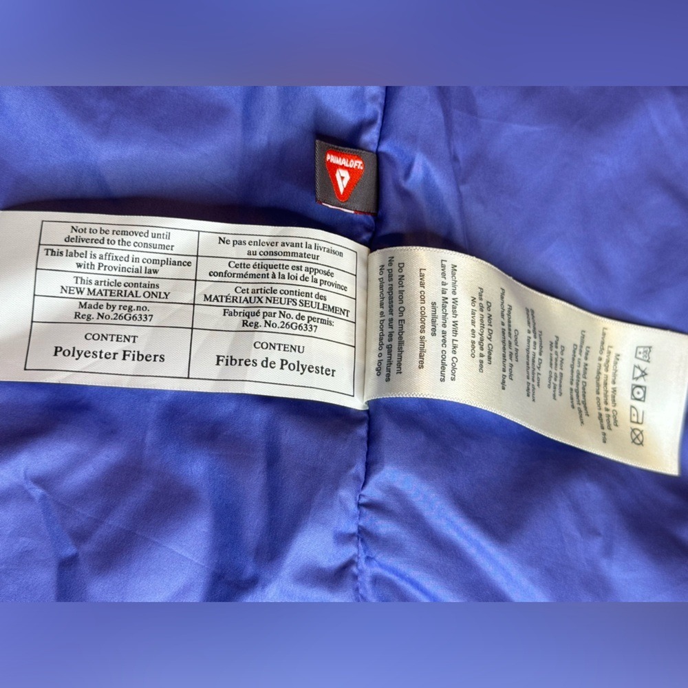 Merrell Blue Puffer Jacket‎ - Picture 9 of 9